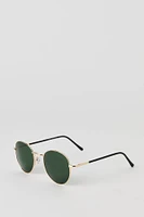 Lunettes de soleil rondes