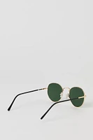Lunettes de soleil rondes