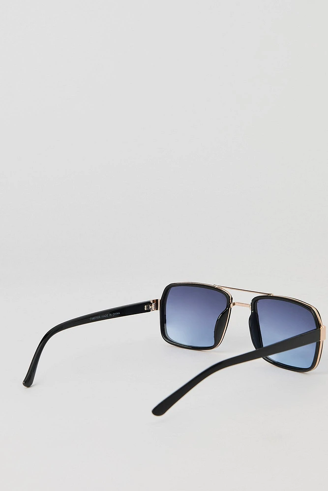 Square Aviator Sunglasses