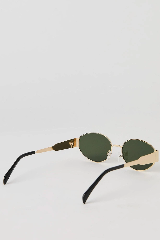 Lunettes de soleil rondes