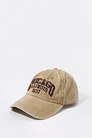 Chicago Embroidered Washed Baseball Hat
