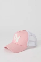 Playboy Puff Print Trucker Hat