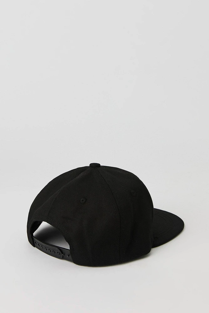 City Chenille Embroidered Snapback Hat