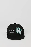 City Chenille Embroidered Snapback Hat