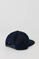 Casquette réglable avec motif brodé City en chenille