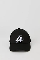 Casquette de baseball avec motif brodé