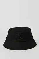 New York Embroidered Bucket Hat