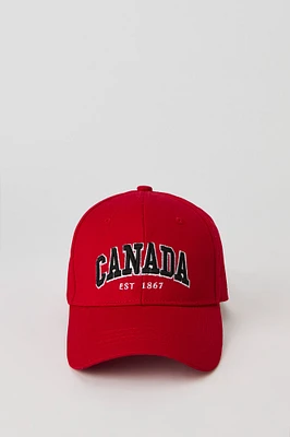 Canada Embroidered Baseball Hat
