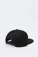 City Embroidered Snapback Hat