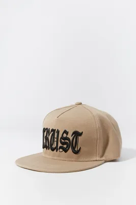 Trust Embroidered Snapback Hat
