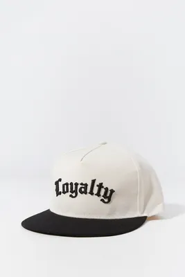 Loyalty Embroidered Snapback Hat