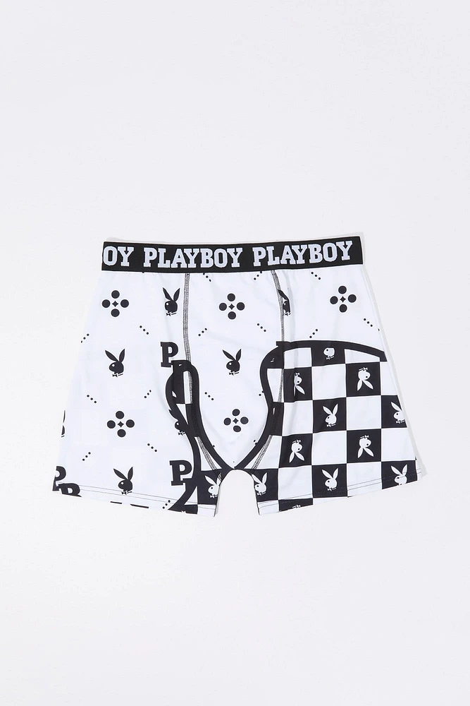 CaleÃ§on Ã  imprimÃ© carreaux Playboy