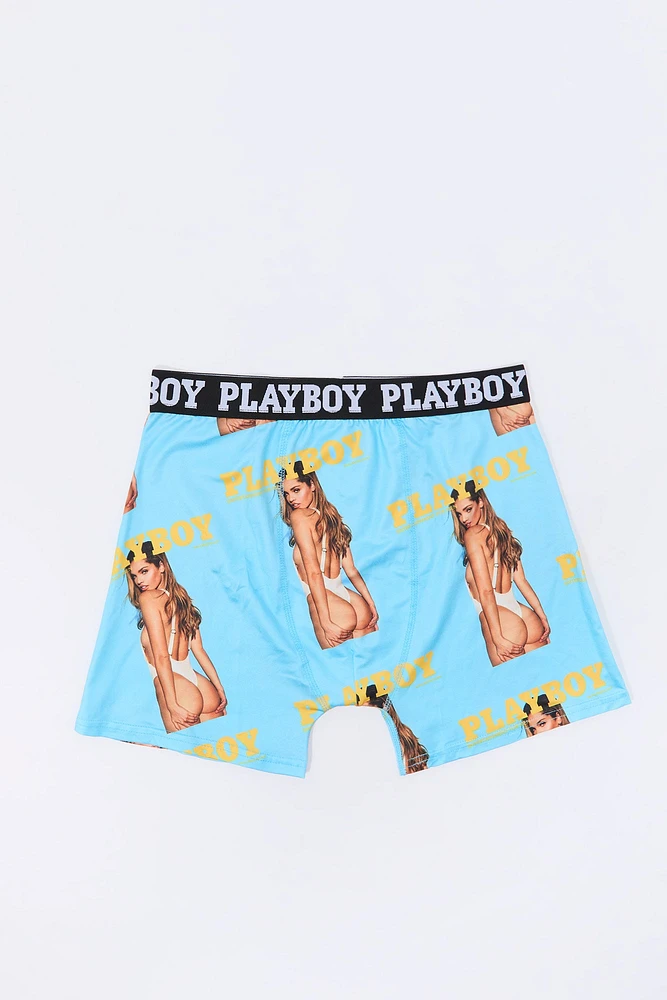 Culotte boxeur à imprimé Playboy