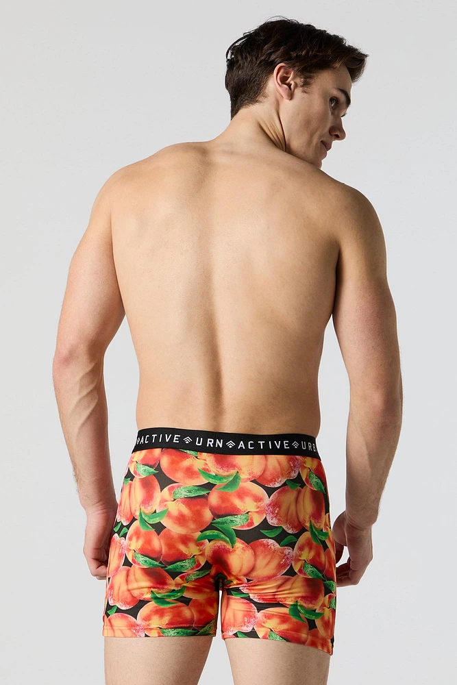 Peach Print Boxer Brief (2 Pack)