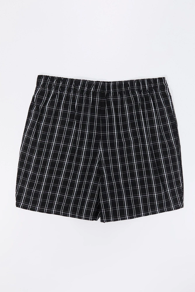 Plaid Boxer