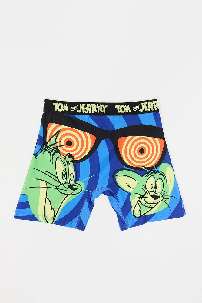 Tom and Jerry Print Boxer Brief