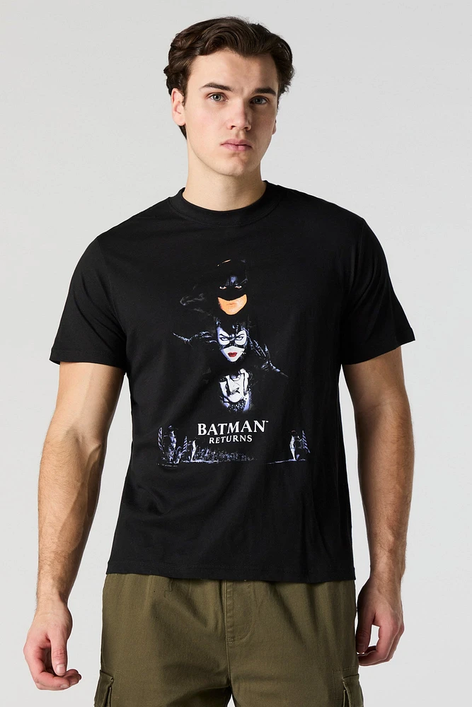 T-shirt à imprimé Batman Returns