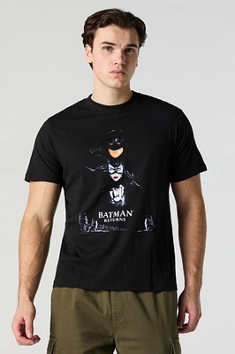 T-shirt à imprimé Batman Returns