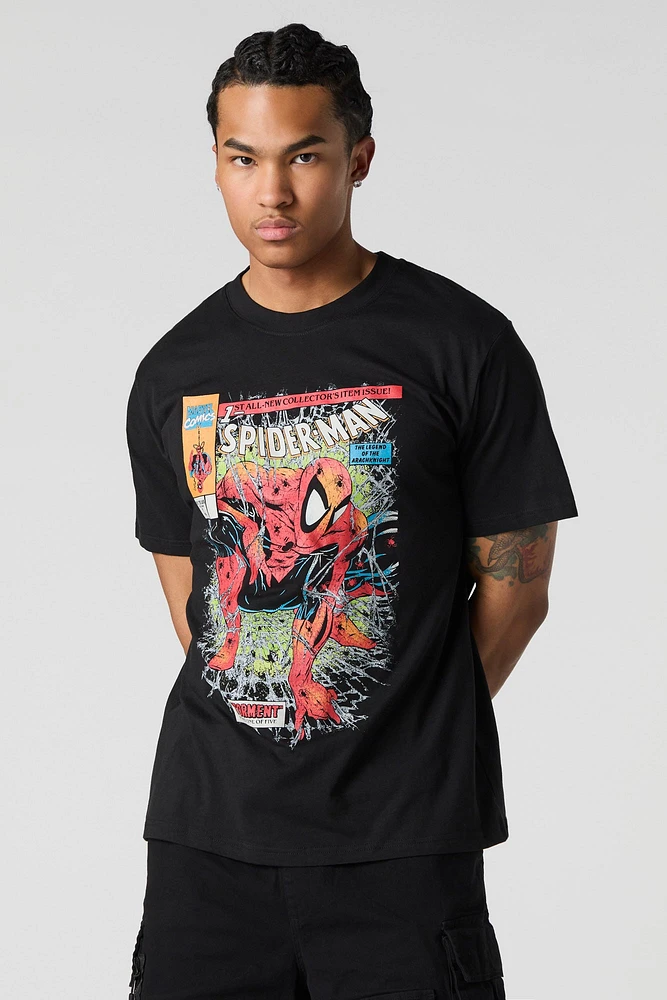 Spiderman Comic Graphic T-Shirt