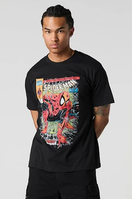 Spiderman Comic Graphic T-Shirt