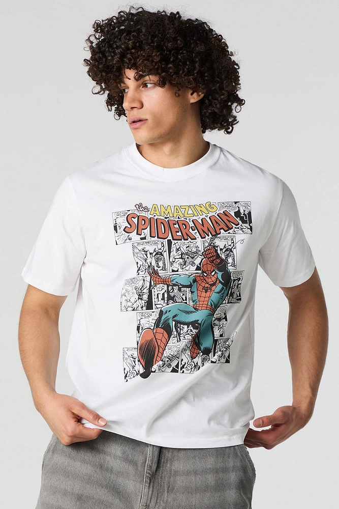 T-shirt à imprimé The Amazing Spider-Man