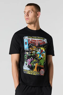 Spider-Man Comic Graphic T-Shirt