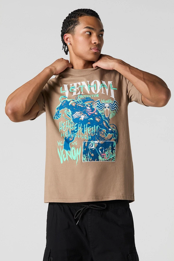 T-shirt à imprimé Venom