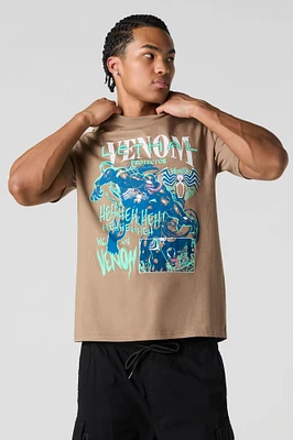 T-shirt à imprimé Venom