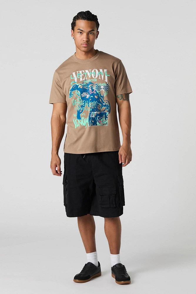 T-shirt à imprimé Venom