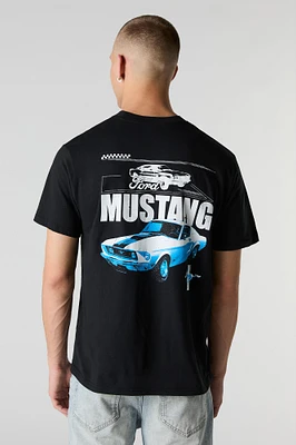 T-shirt à imprimé Ford Mustang