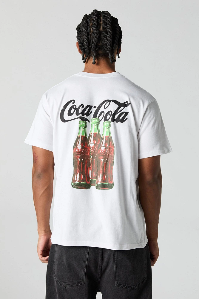 T-shirt à imprimé Bouteilles de Coca Cola