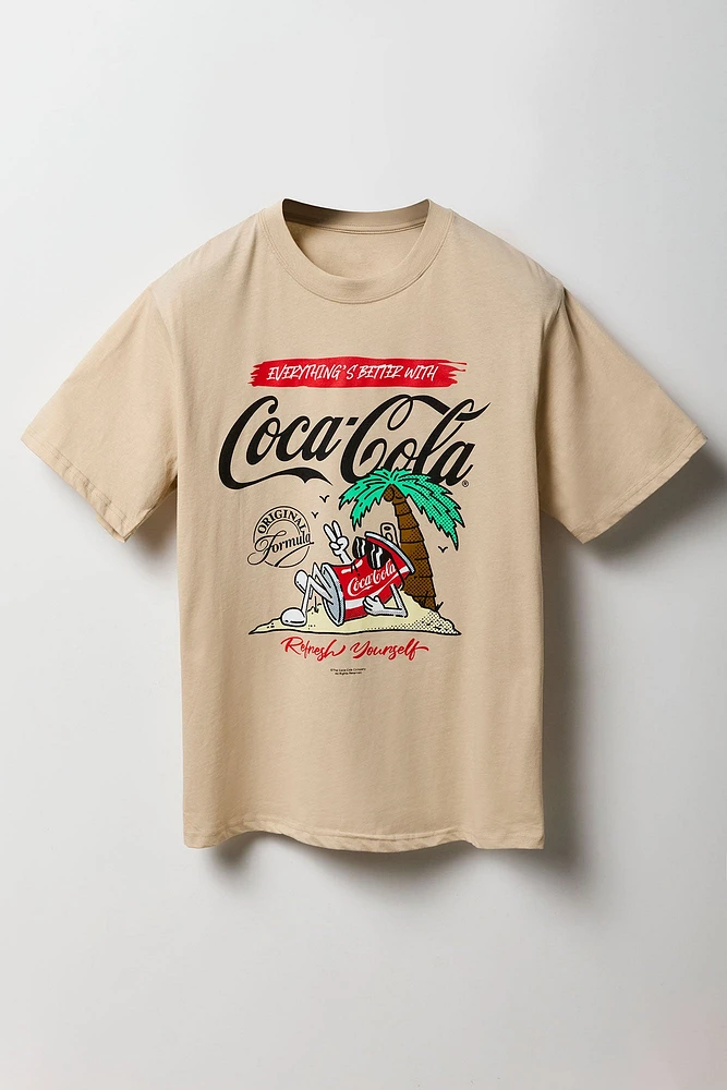 T-shirt à imprimé Coca-Cola