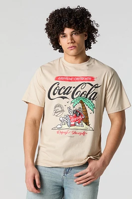 T-shirt à imprimé Coca-Cola