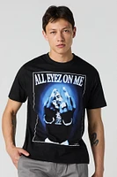 T-shirt à imprimé Tupac All Eyez on Me