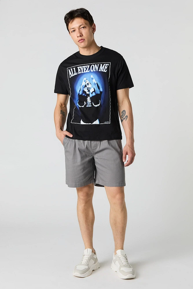 T-shirt à imprimé Tupac All Eyez on Me