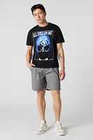 T-shirt à imprimé Tupac All Eyez on Me