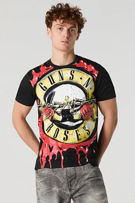 T-shirt à imprimé Guns & Roses