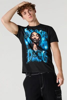 T-shirt à imprimé Snoop Dogg