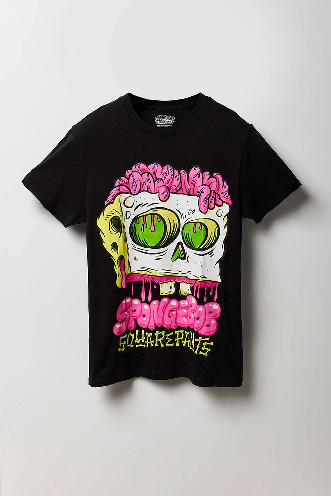T-shirt à imprimé SpongeBob