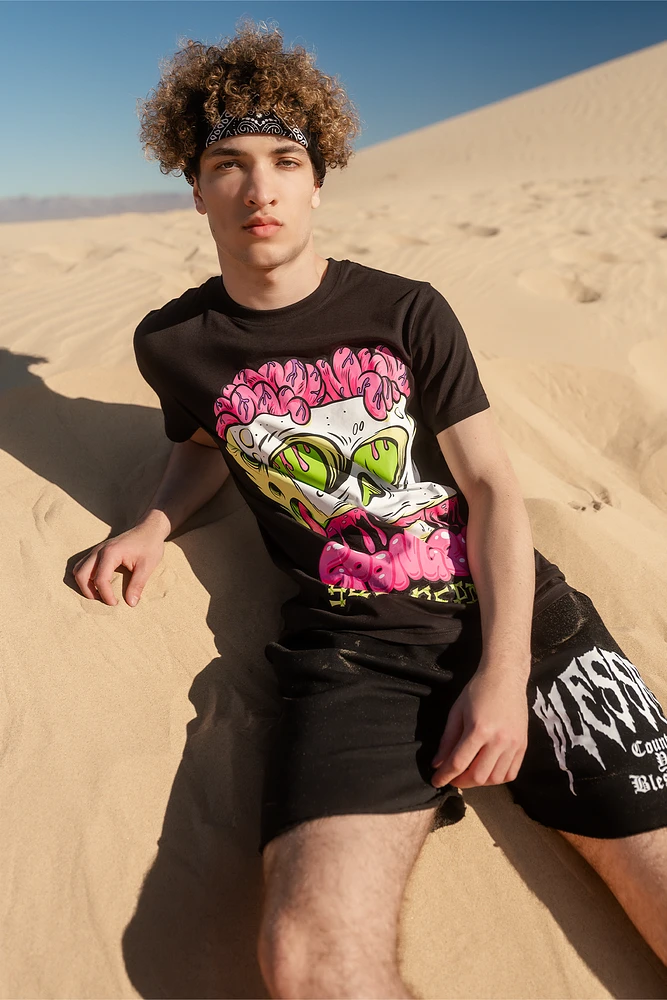 T-shirt à imprimé SpongeBob