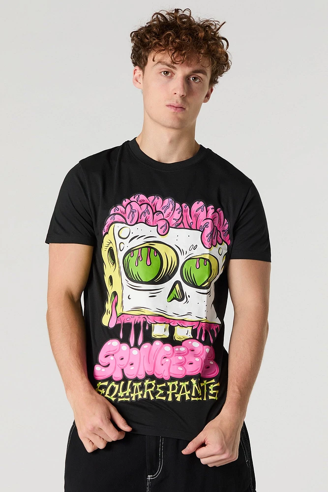 T-shirt à imprimé SpongeBob