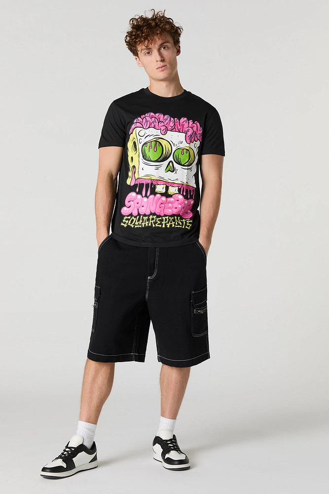 T-shirt à imprimé SpongeBob