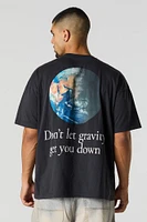 T-shirt à imprimé NASA Gravity