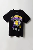 T-shirt à imprimé LA Lakers