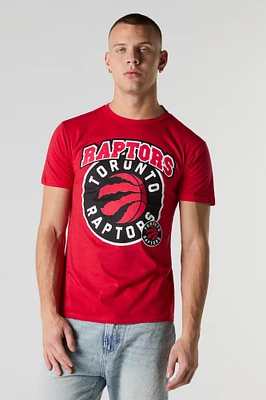 T-shirt à imprimé Toronto Raptors