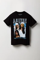 T-shirt à imprimé Aaliyah