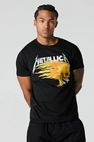 T-shirt à imprimé Metallica