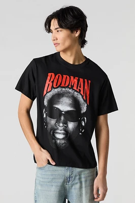 T-shirt à imprimé Rodman