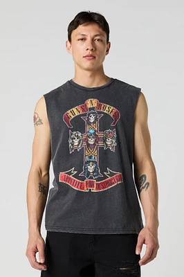 Guns N' Roses Graphic Washed Tank