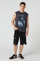 Tupac My Hero Graphic Washed Tank